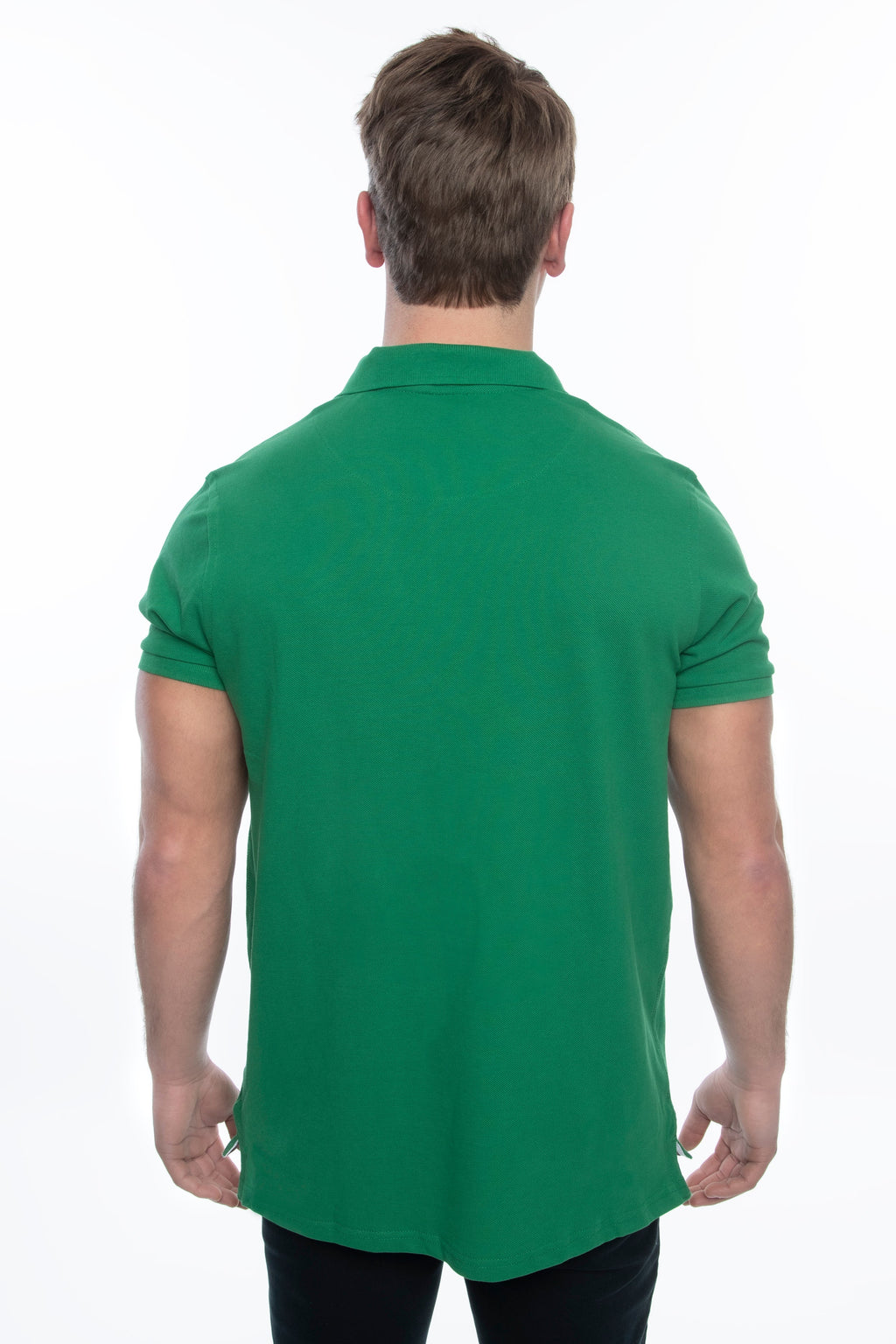 Men's Classic Fit Short Sleeve Polo Shirt (S-XXL) by Infinite Basics