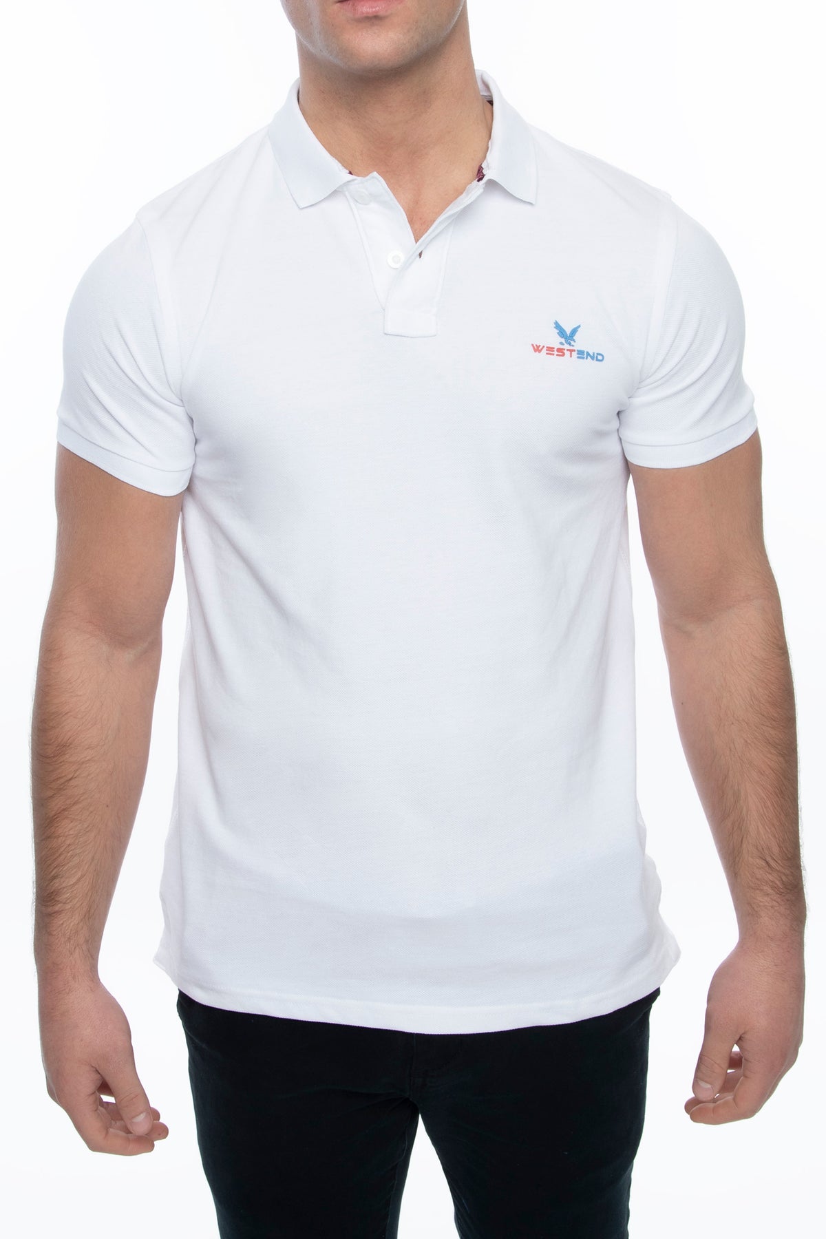 Men's Classic Fit Short Sleeve Polo Shirt (S-XXL) by Infinite Basics