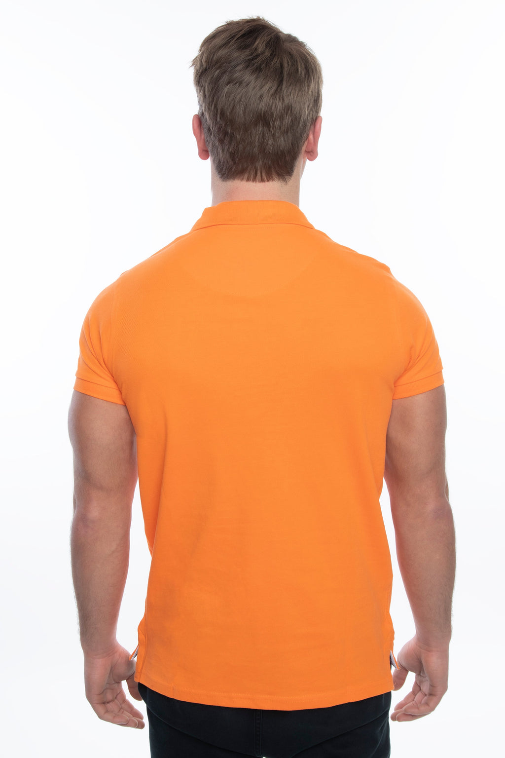 Men's Classic Fit Short Sleeve Polo Shirt (S-XXL) by Infinite Basics