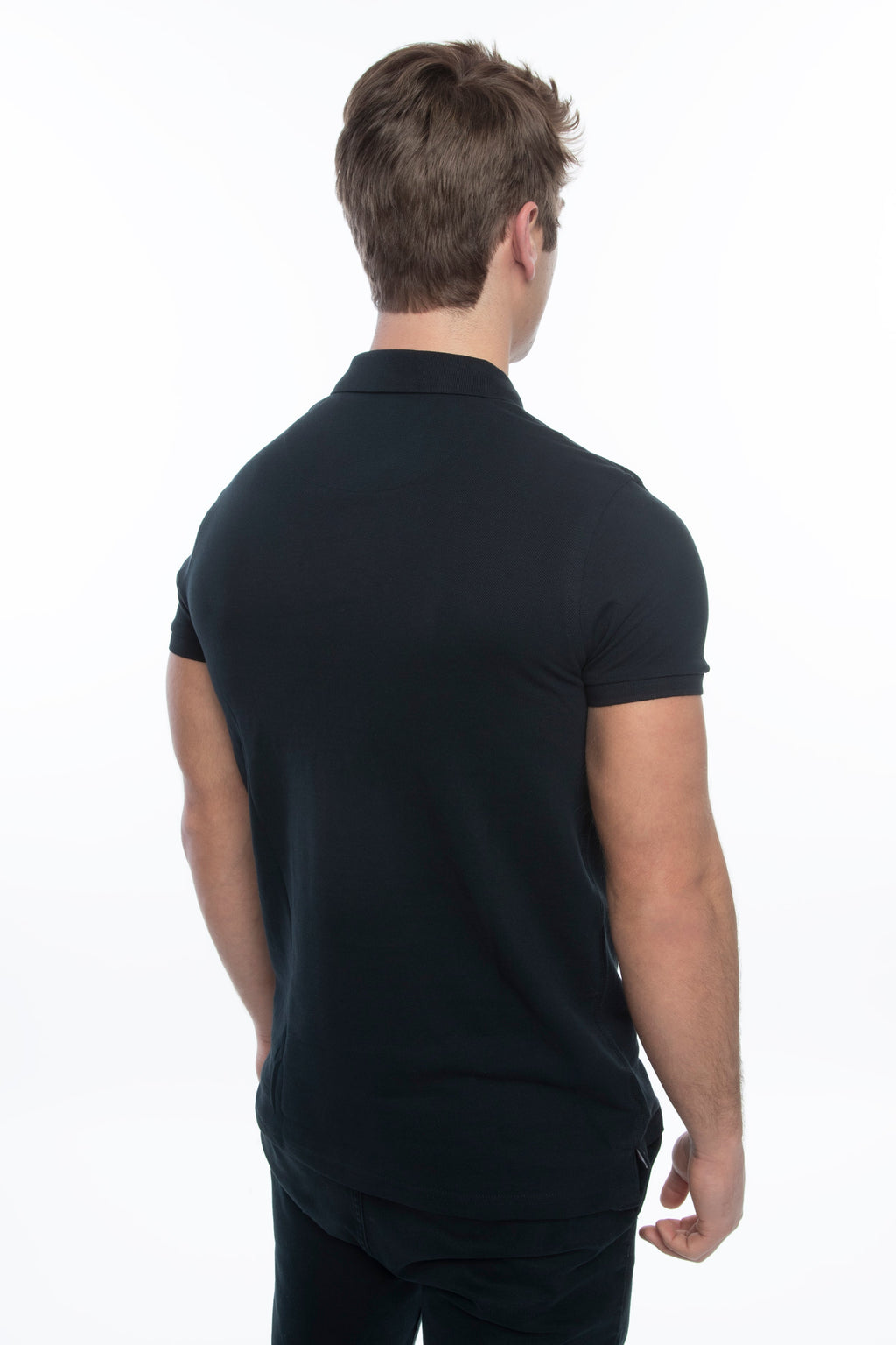 Men's Classic Fit Short Sleeve Polo Shirt (S-XXL) by Infinite Basics
