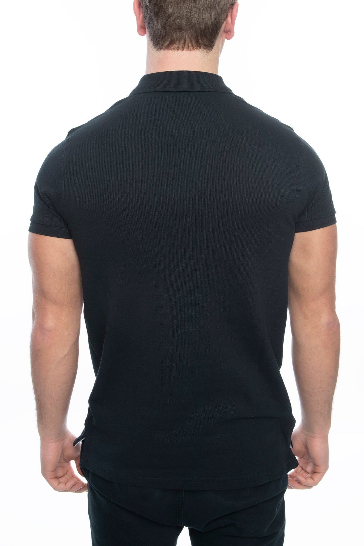 Men's Classic Fit Short Sleeve Polo Shirt (S-XXL) by Infinite Basics