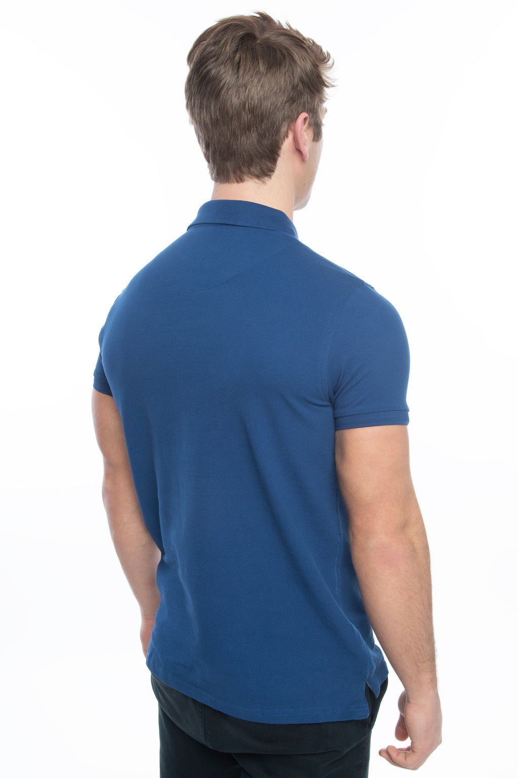 Men's Classic Fit Short Sleeve Polo Shirt (S-XXL) by Infinite Basics