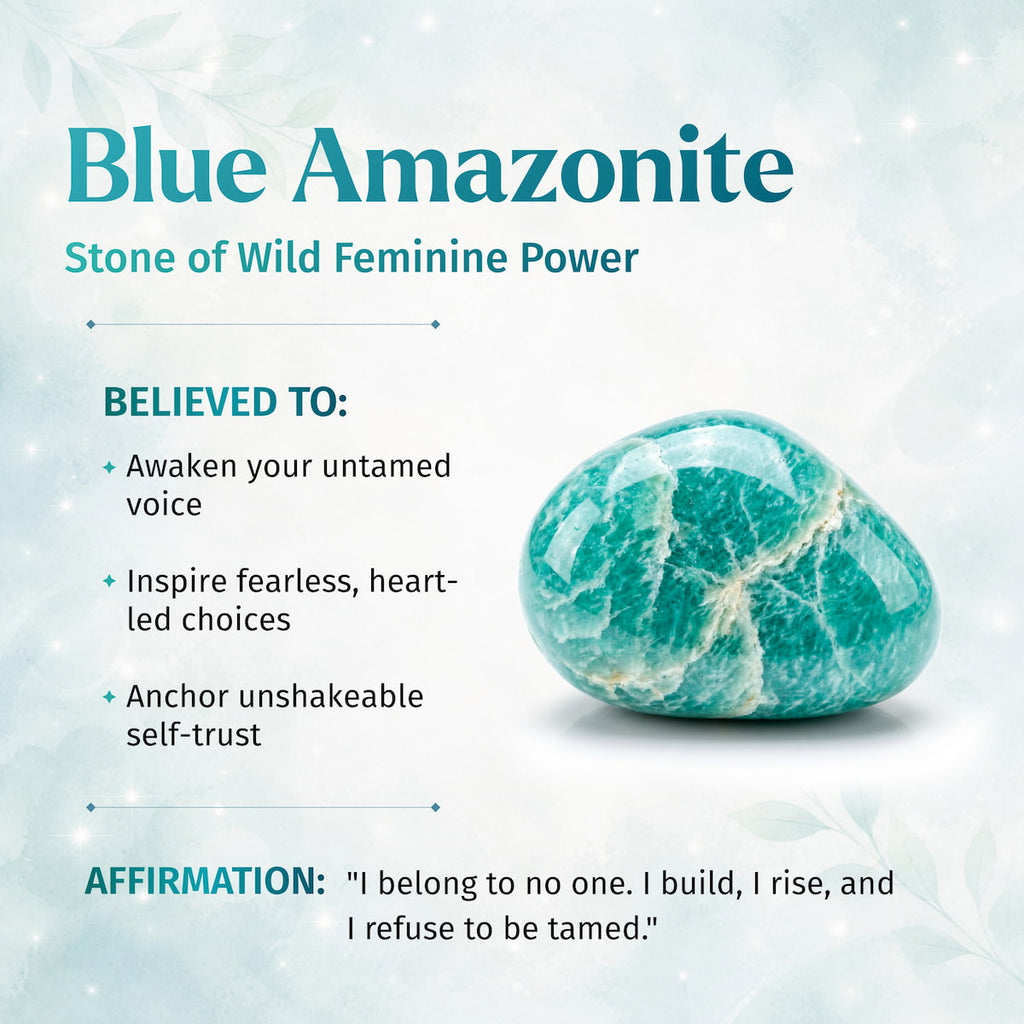 Empire of Her Own – Premium Blue Amazonite Bracelet by Conscious Items