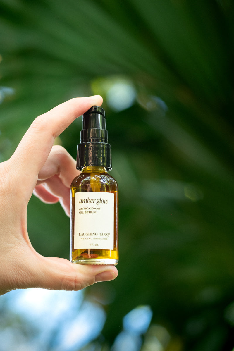 Amber Glow Antioxidant Serum by ABĒCA Naturals