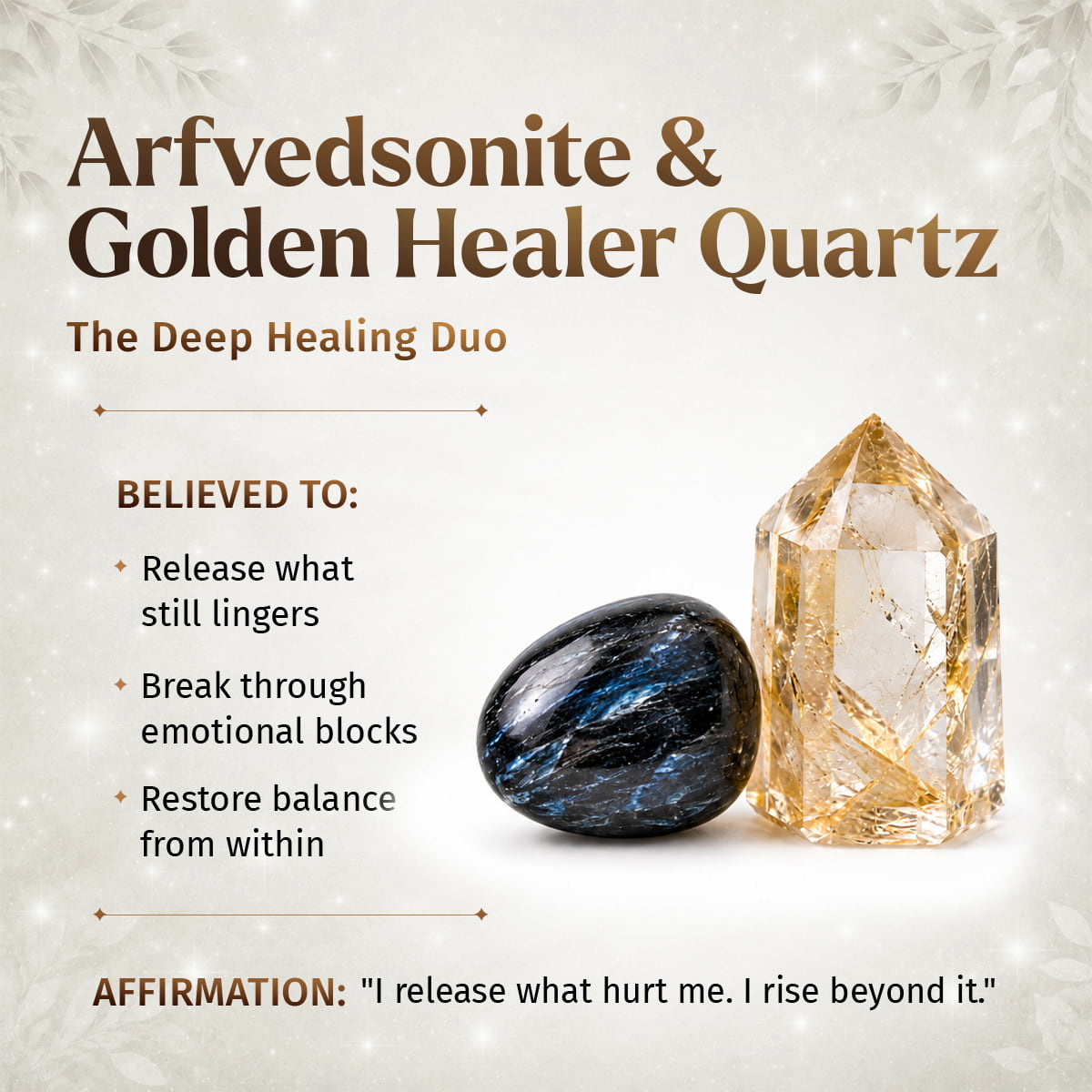 The Arfvedsonite Deep Healing Bracelet | 6mm by Conscious Items