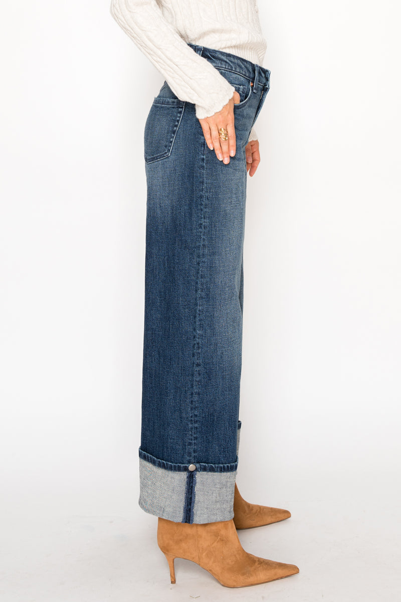 Tummy Control High Rise A-wide Jeans by Artemis Vintage