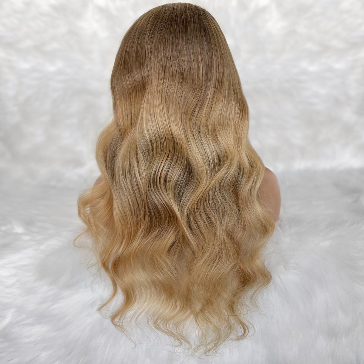 Raw Aubrey Glueless 5x5 HD Lace Professionally Colored 100% Human Hair Closure Wig by Private Label
