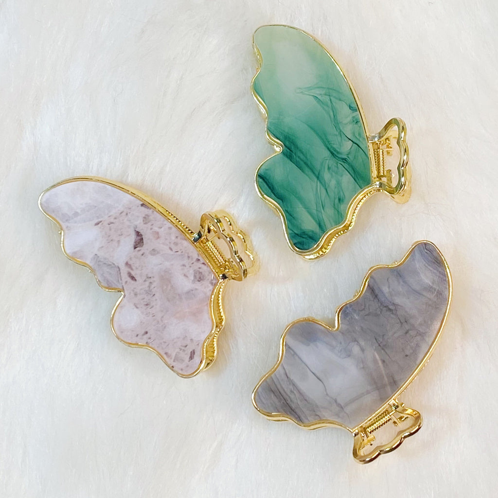 Taylor Butterfly Hair Claw by Fuchsia Hercules