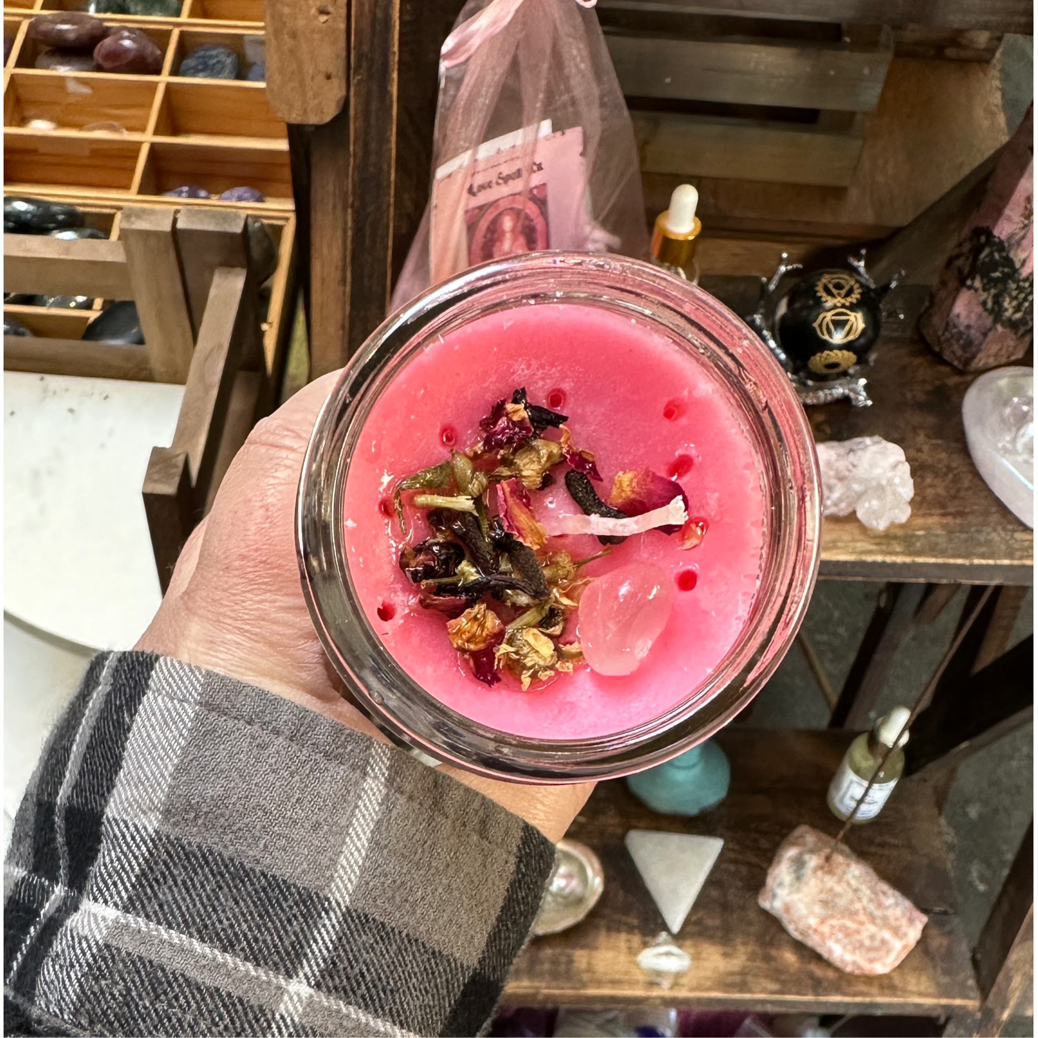 Love Drawing 7 Day Candle by Mystic Soul Ritual Shop