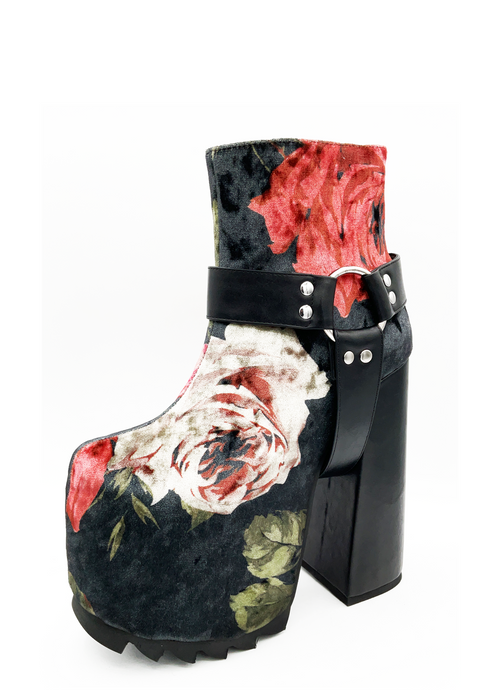 Betina Floral Boot by Charla Tedrick