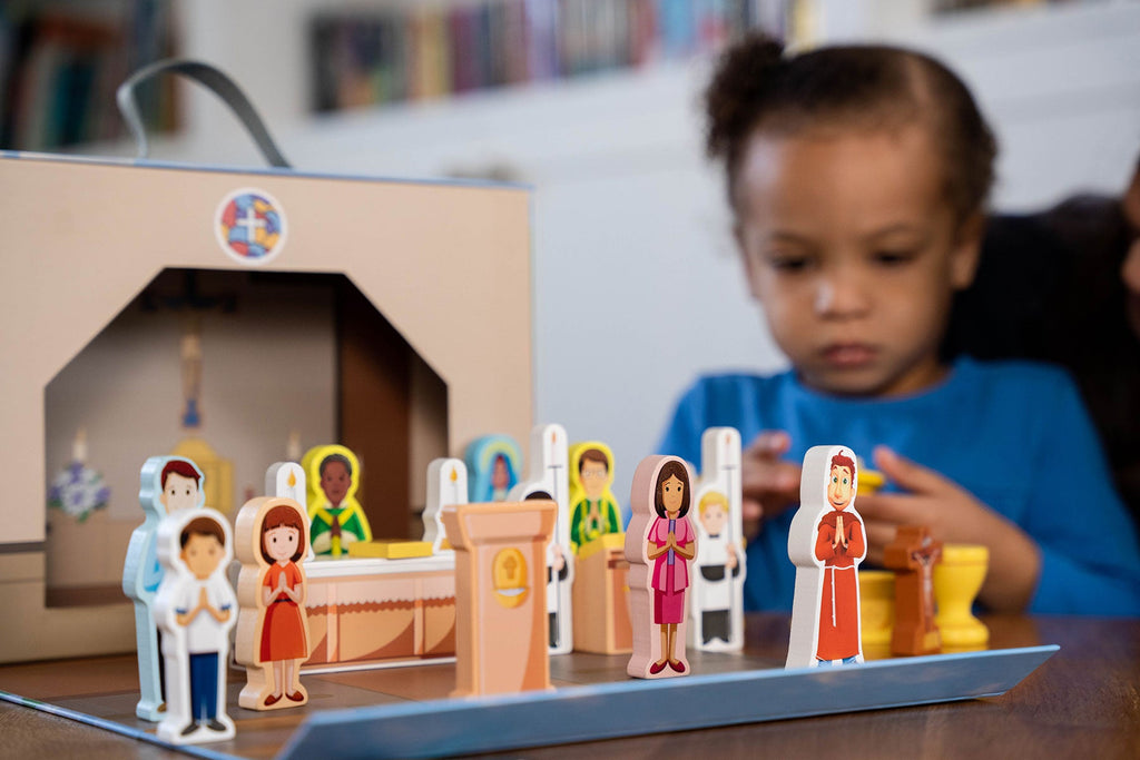 Brother Francis Church Playset by Saintly Heart