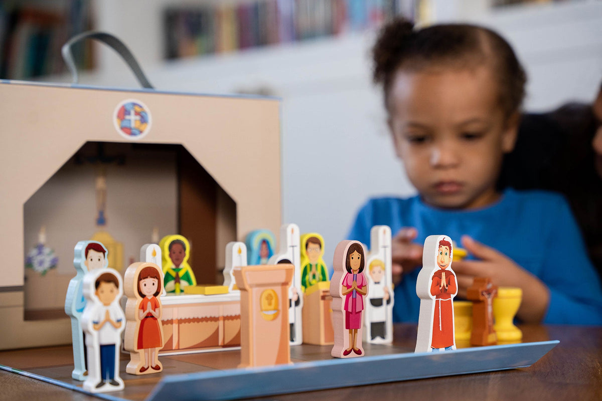 Brother Francis Church Playset by Saintly Heart