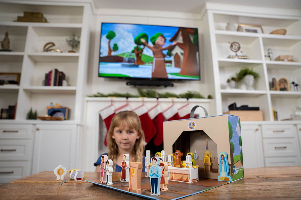 Brother Francis Church Playset by Saintly Heart