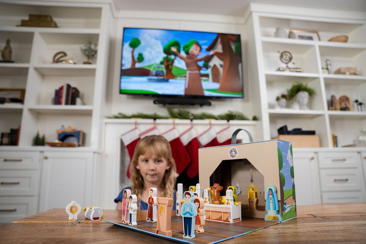 Brother Francis Church Playset by Saintly Heart