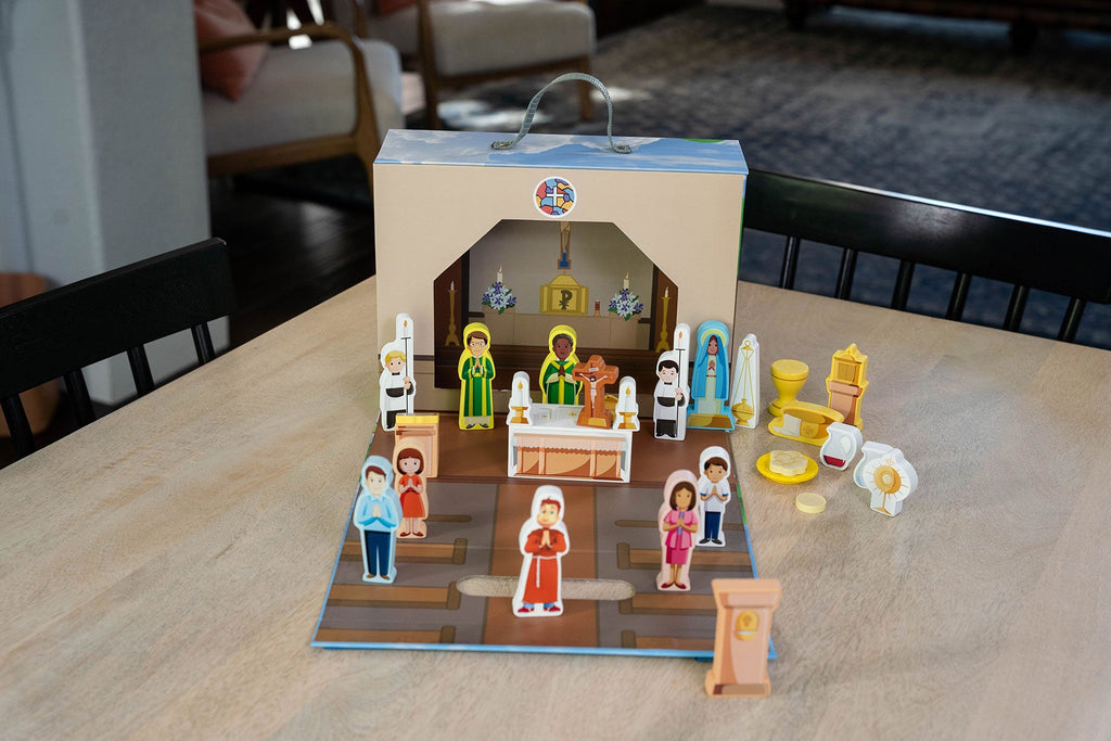 Brother Francis Church Playset by Saintly Heart