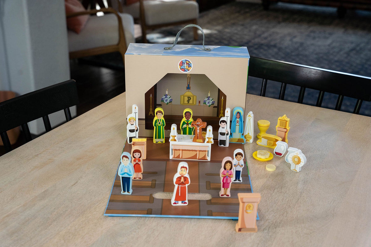Brother Francis Church Playset by Saintly Heart