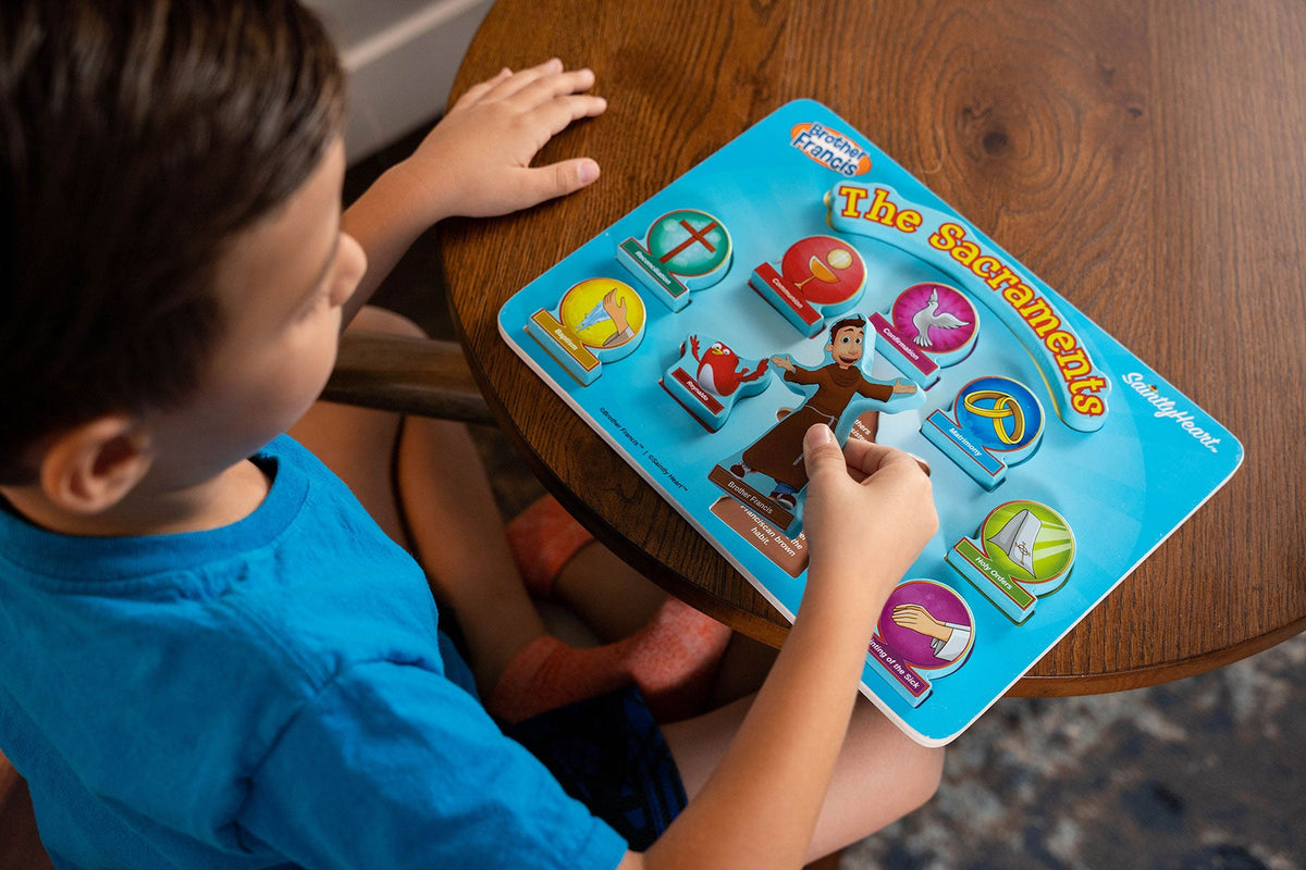 The Sacraments Puzzle by Saintly Heart