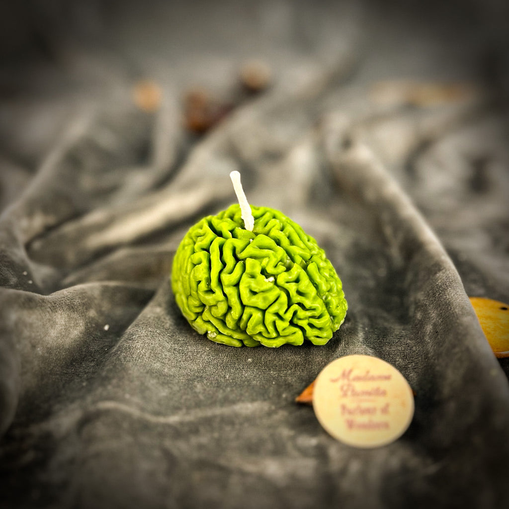 Brilliant Brain Candle Spell Kit - Mental Clarity & Focus by Parlour of Wonders