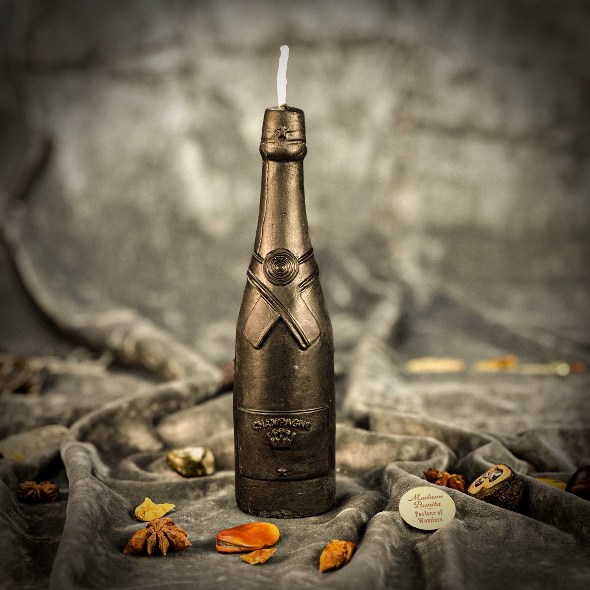 Champagne Celebration Candle Spell Kit - Success & Luxury Manifestation by Parlour of Wonders