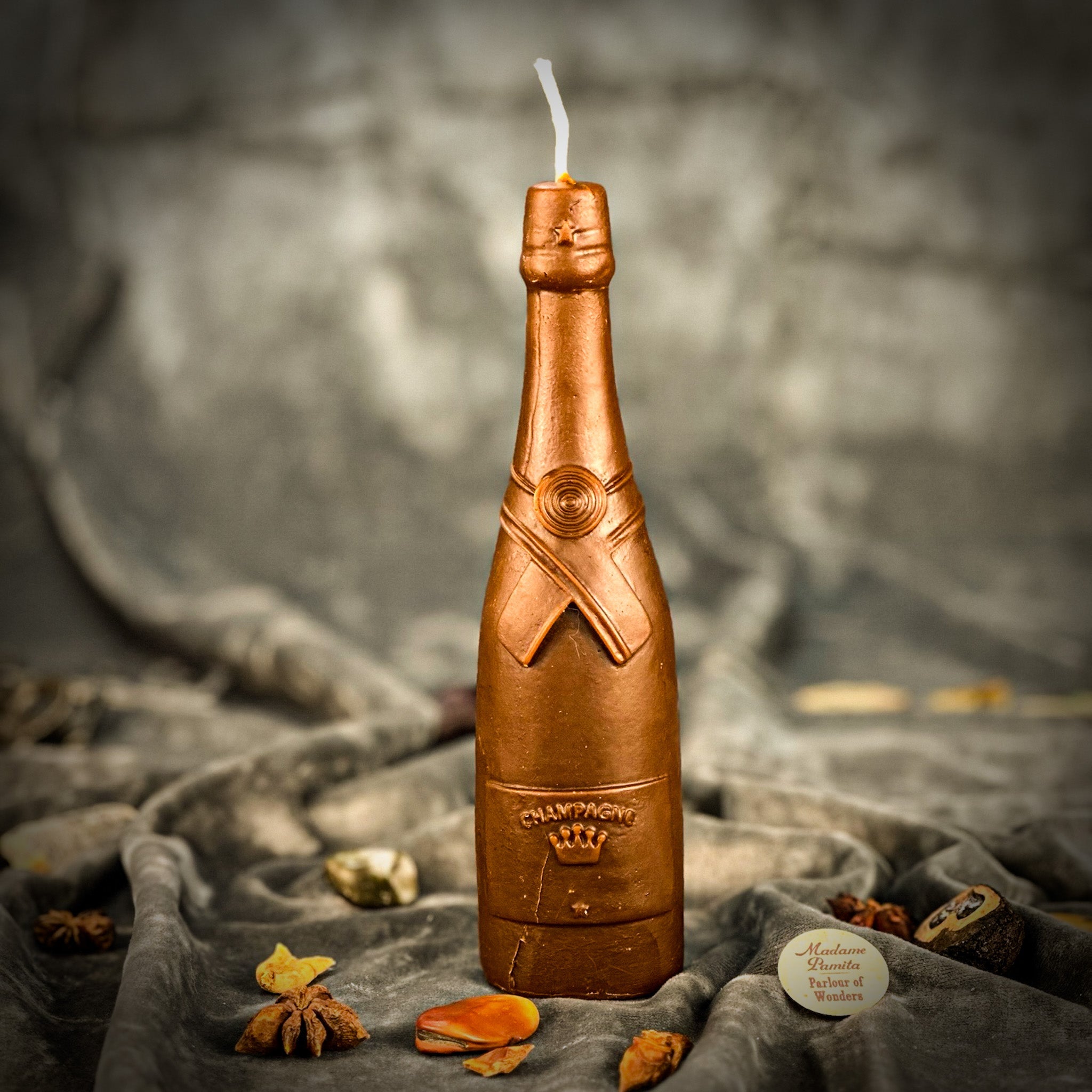 Champagne Celebration Candle Spell Kit - Success & Luxury Manifestation by Parlour of Wonders