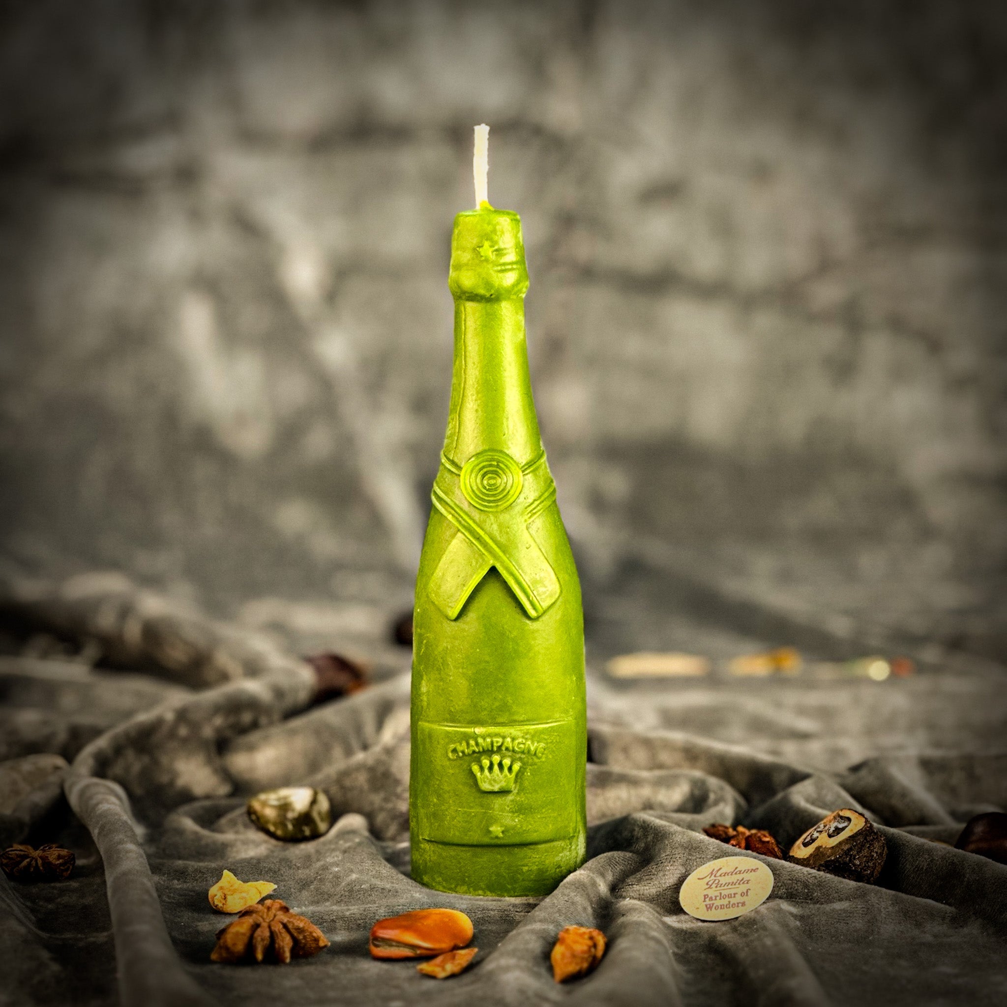 Champagne Celebration Candle Spell Kit - Success & Luxury Manifestation by Parlour of Wonders