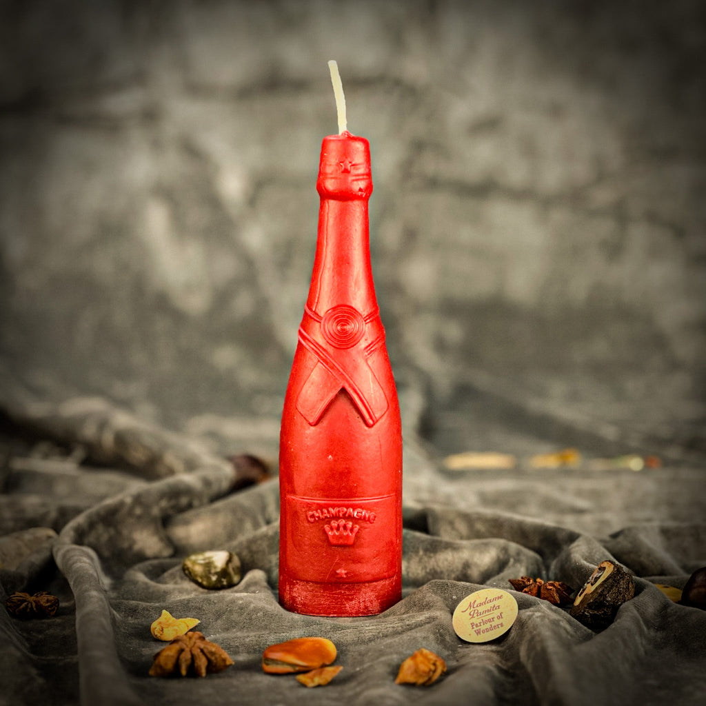 Champagne Celebration Candle Spell Kit - Success & Luxury Manifestation by Parlour of Wonders