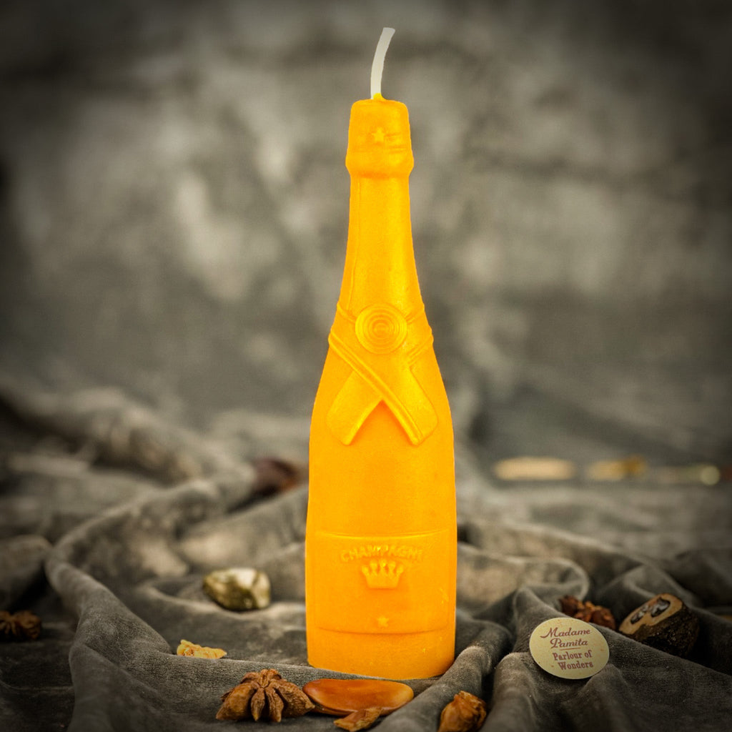 Champagne Celebration Candle Spell Kit - Success & Luxury Manifestation by Parlour of Wonders