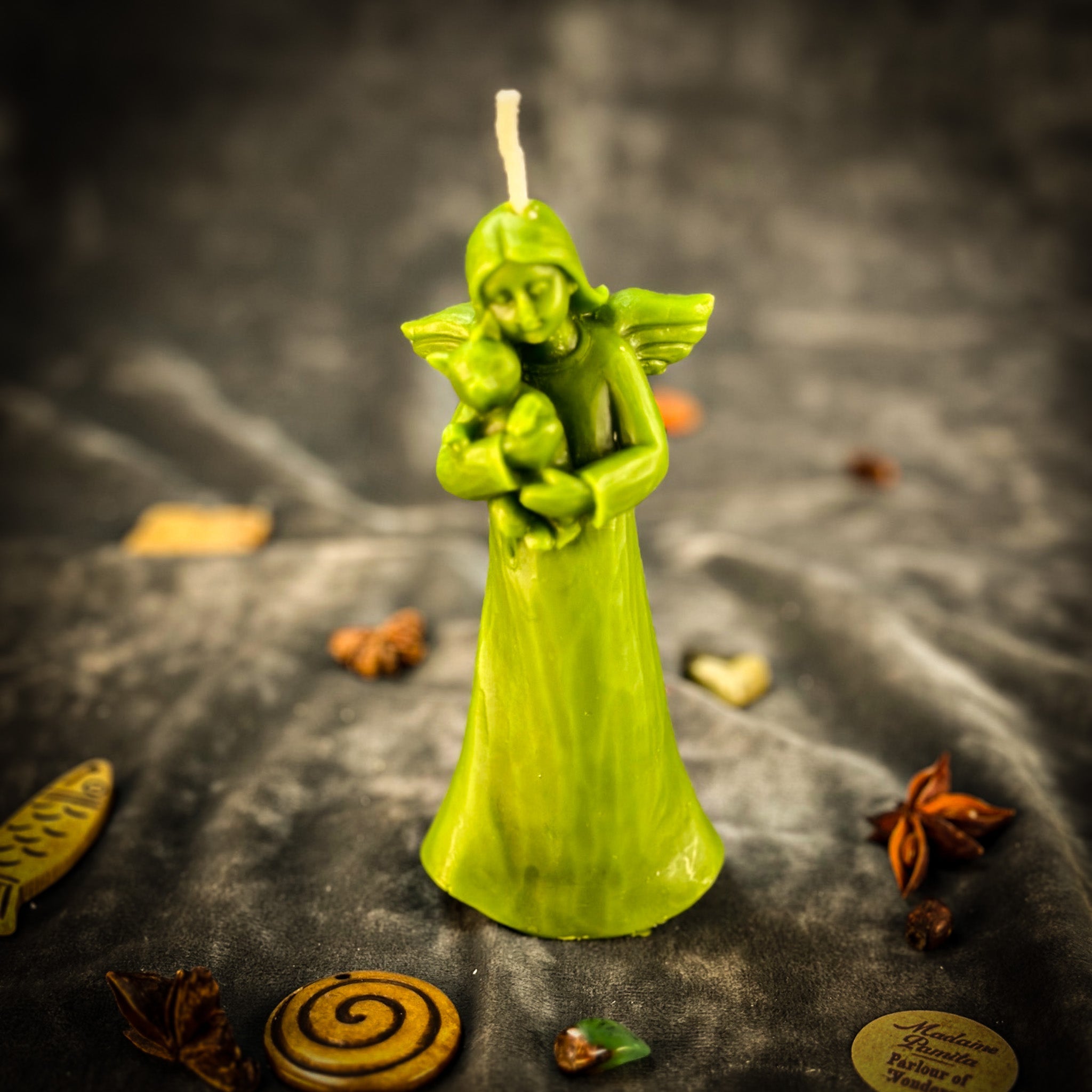 Cat Guardian Spirit Candle Spell Kit - Pet Protection and Healing by Parlour of Wonders