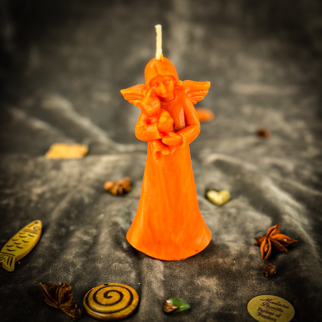 Cat Guardian Spirit Candle Spell Kit - Pet Protection and Healing by Parlour of Wonders