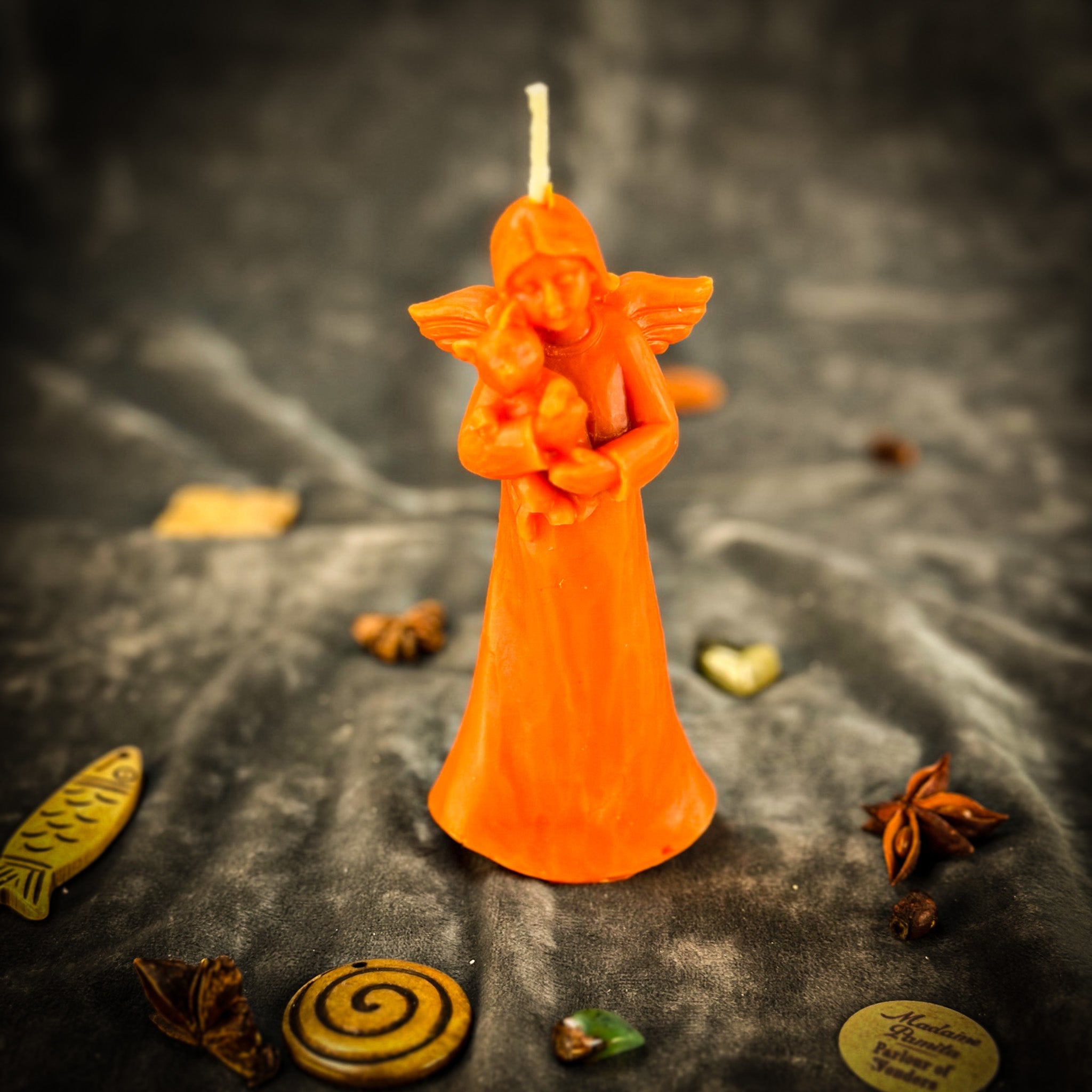 Cat Guardian Spirit Candle Spell Kit - Pet Protection and Healing by Parlour of Wonders