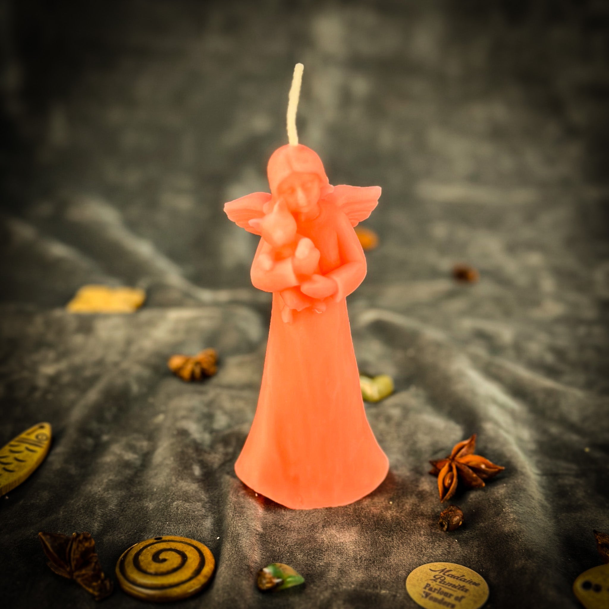 Cat Guardian Spirit Candle Spell Kit - Pet Protection and Healing by Parlour of Wonders