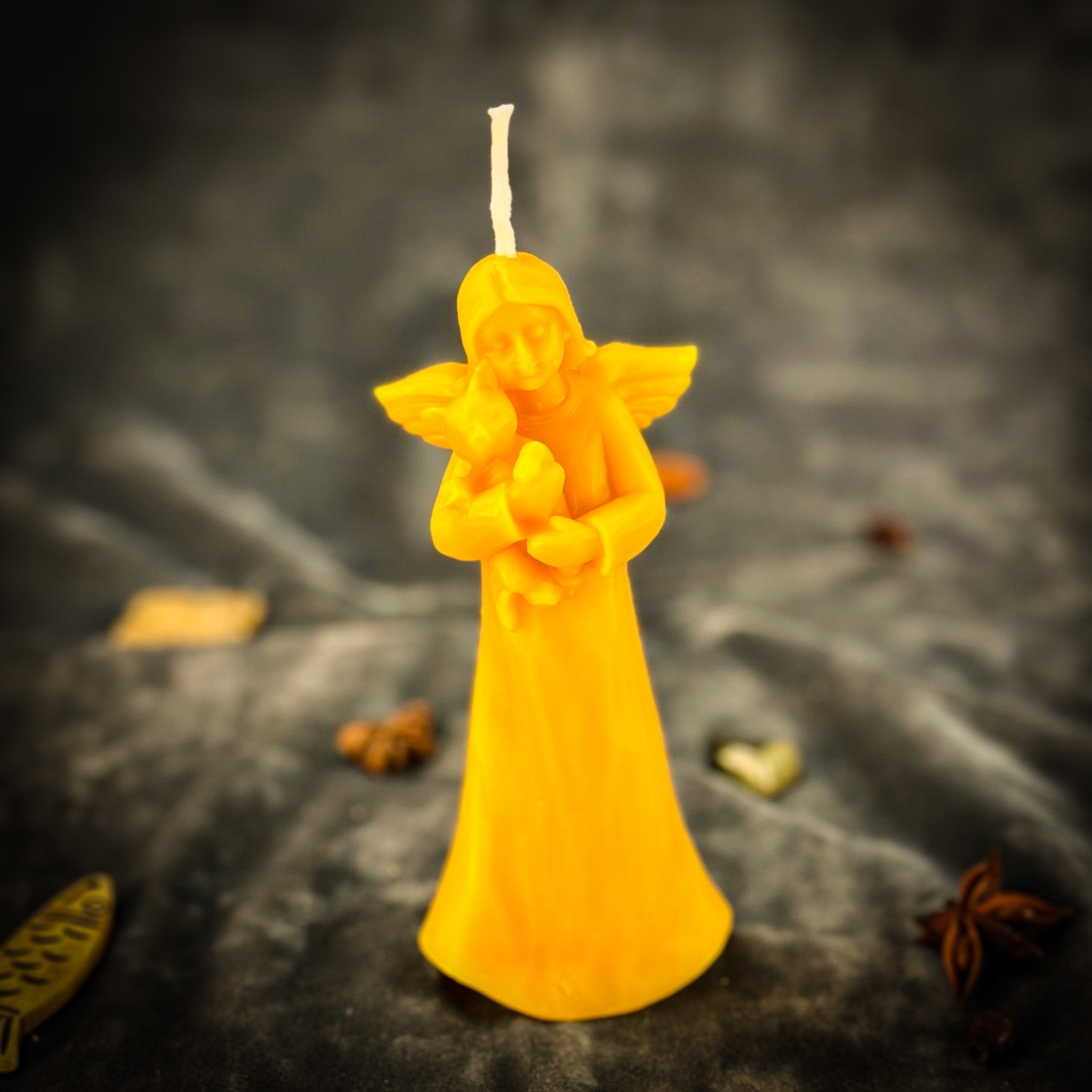 Cat Guardian Spirit Candle Spell Kit - Pet Protection and Healing by Parlour of Wonders