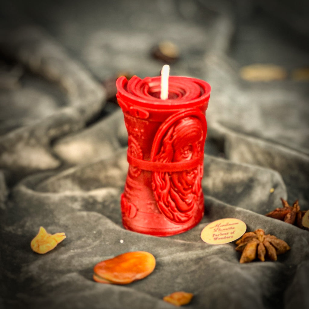 Beeswax Pay Me Spell Candle - Debt Collection & Fair Compensation by Parlour of Wonders