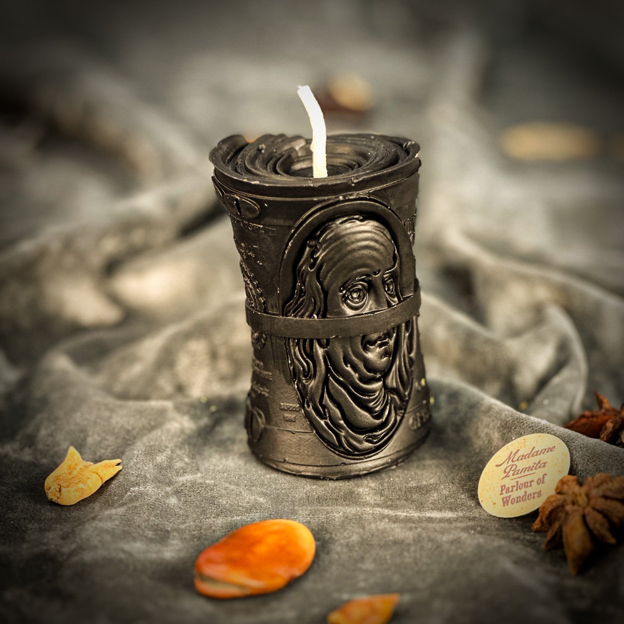 Beeswax Pay Me Spell Candle - Debt Collection & Fair Compensation by Parlour of Wonders