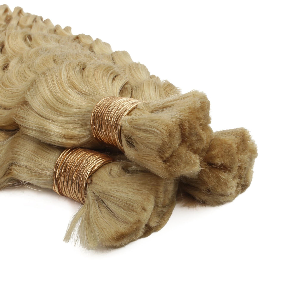 Blonde Deep Wave Bulk 100% Human Braiding Hair by Private Label