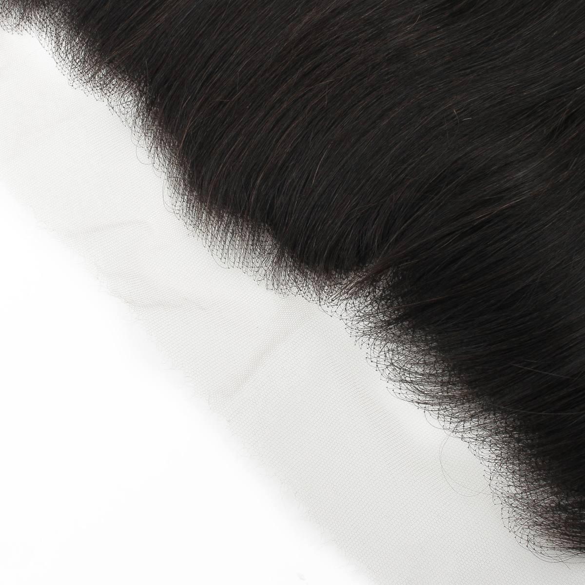 Brazilian Straight 13x4 HD Lace Human Hair Frontal by Private Label