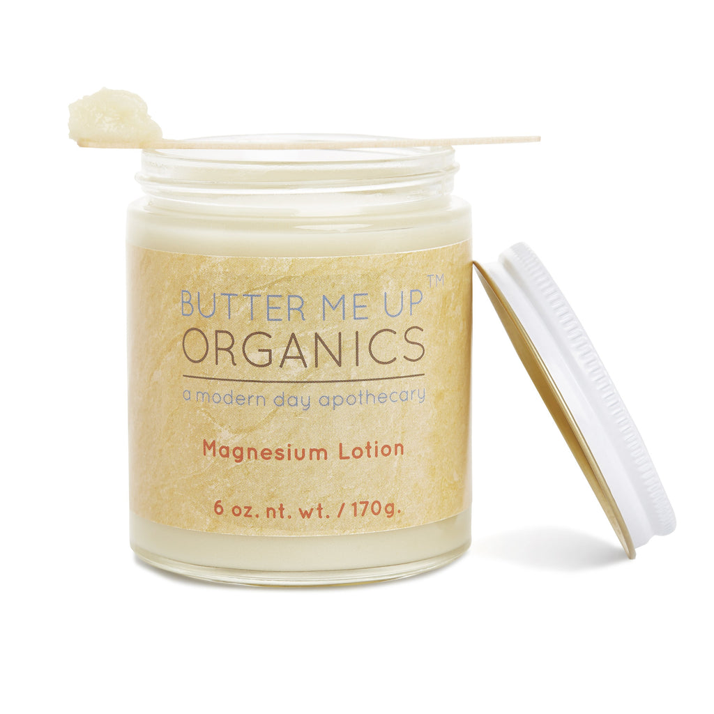 Organic Magnesium Lotion - Natural Magnesium Cream for Relaxation and Muscle Relief by White Smokey