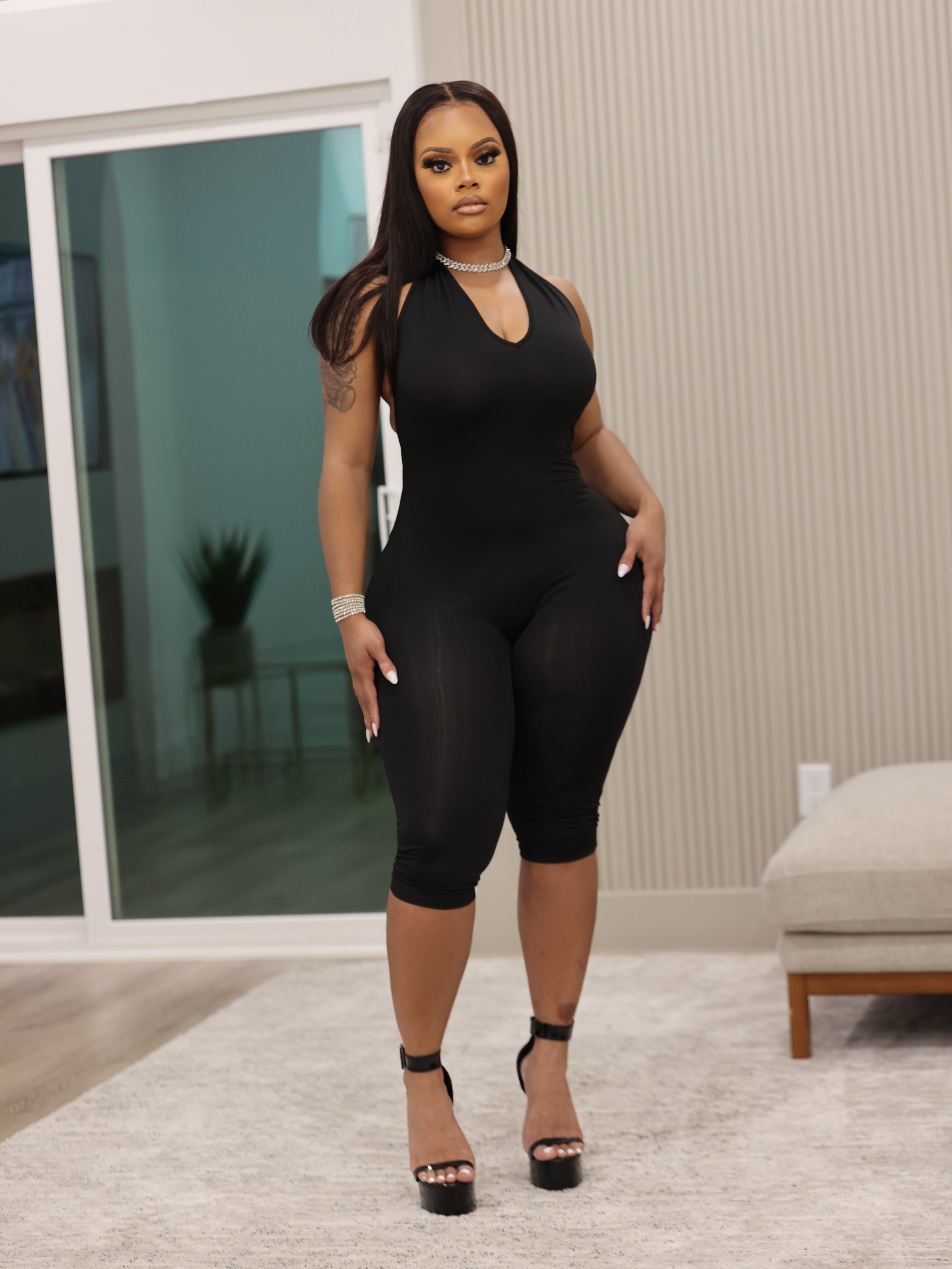 Back Outside Romper by DALOVELY STYLE