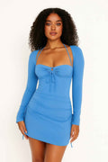 Peek Hole Mini Dress