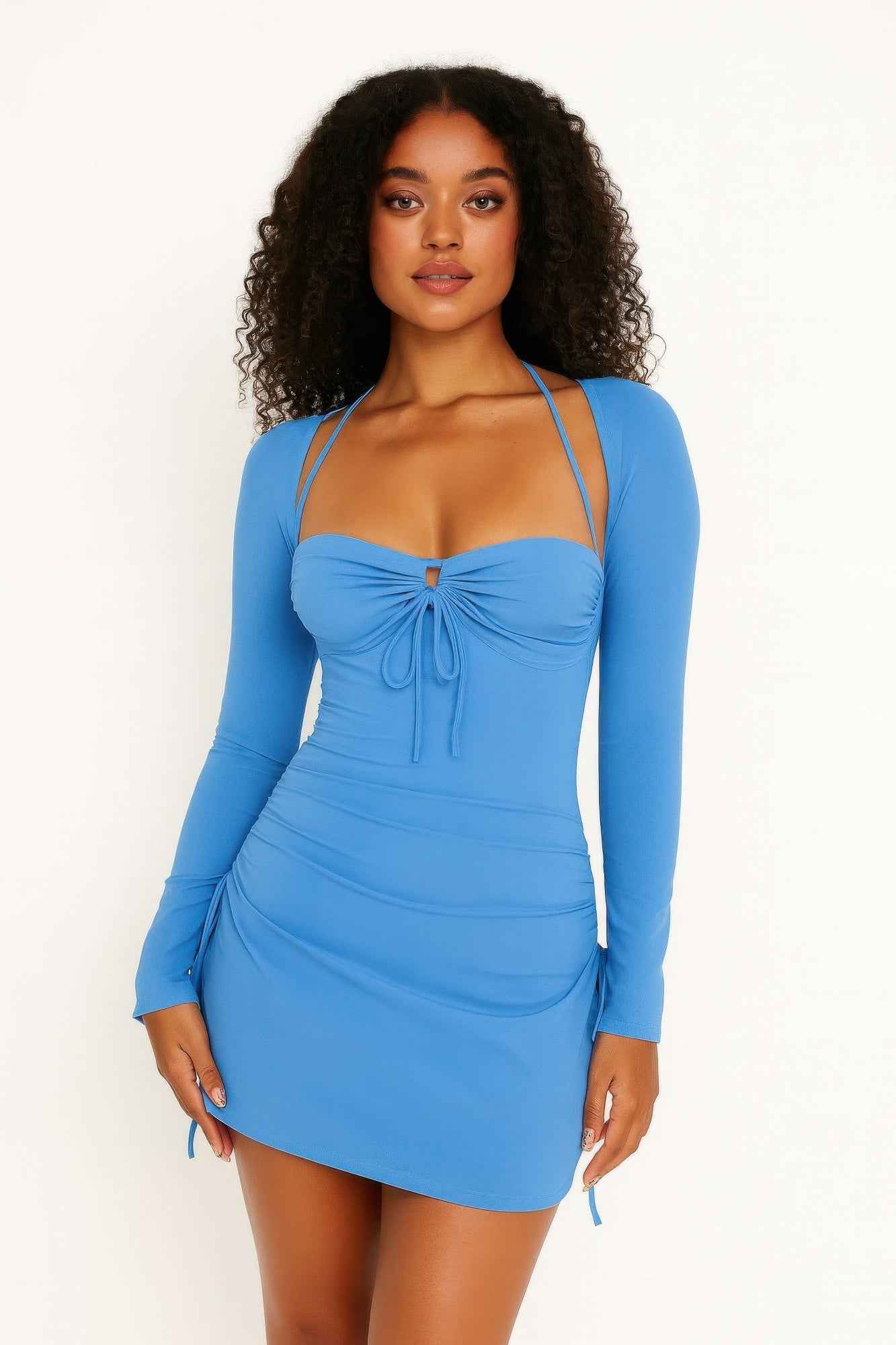 Peek Hole Mini Dress