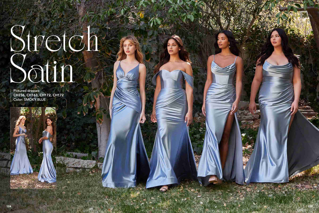 Cinderella Divine CH163C Strapless Off the Shoulder Fitted Gown by DiscountDressShop