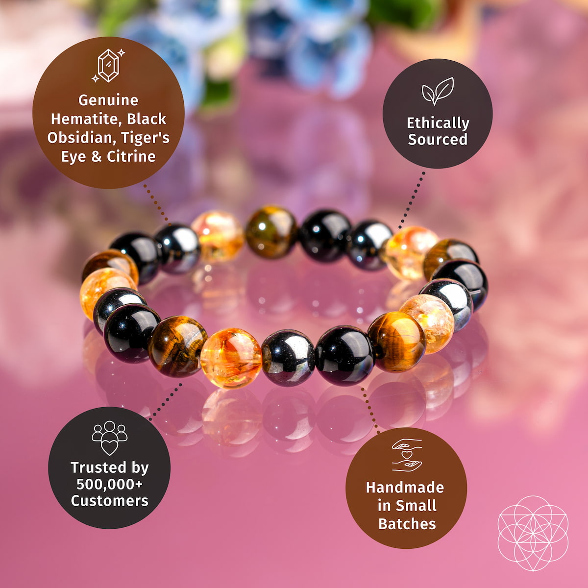 The Quadruple Protection Bracelet by Conscious Items