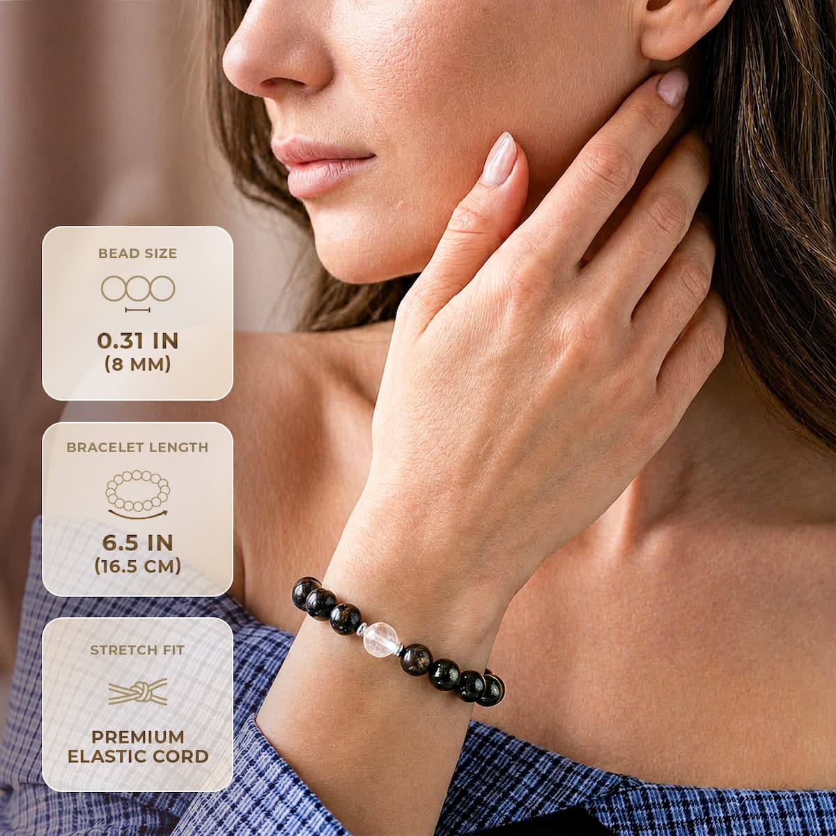 The Hypersthene Millionaire Manifestation Bracelet by Conscious Items