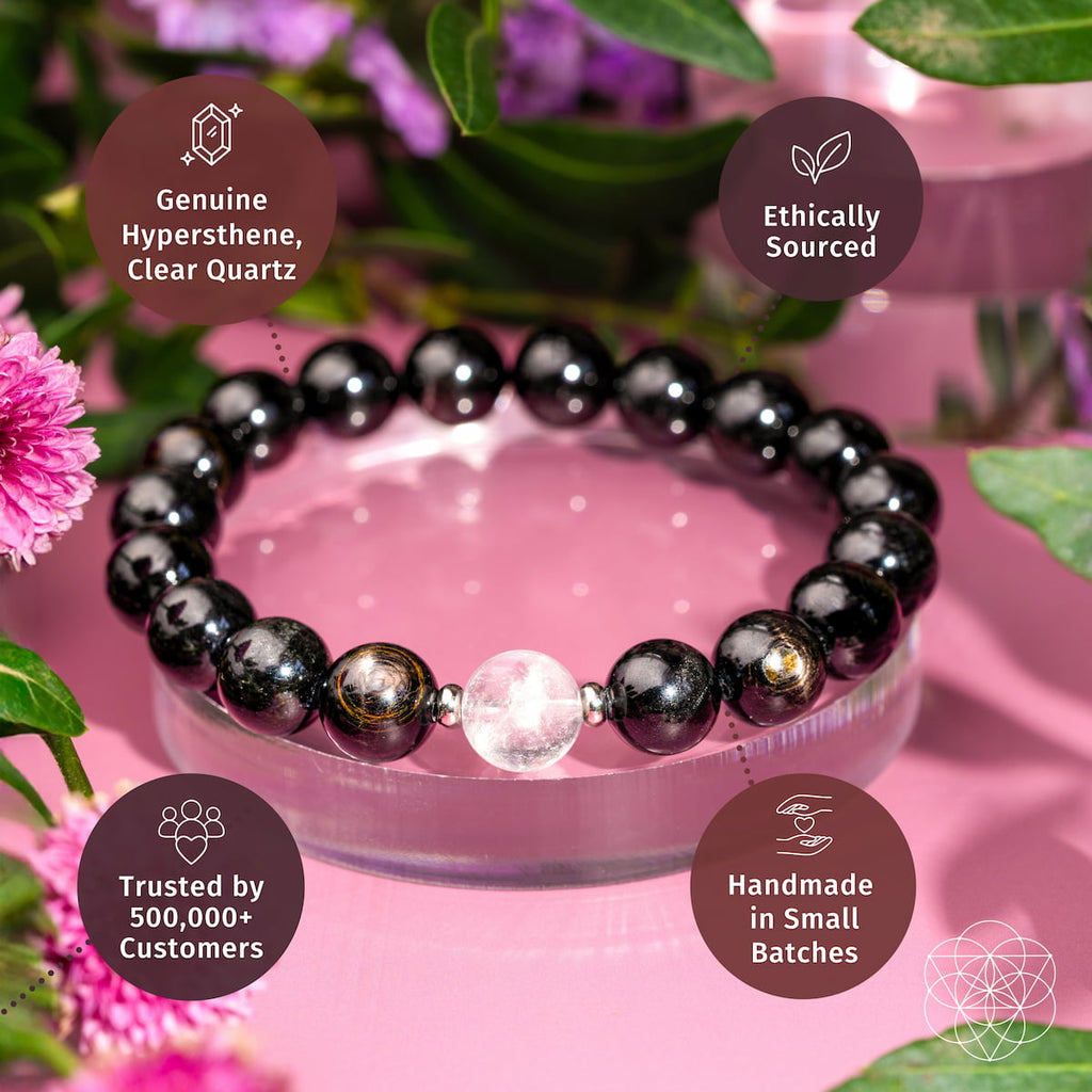 The Hypersthene Millionaire Manifestation Bracelet by Conscious Items