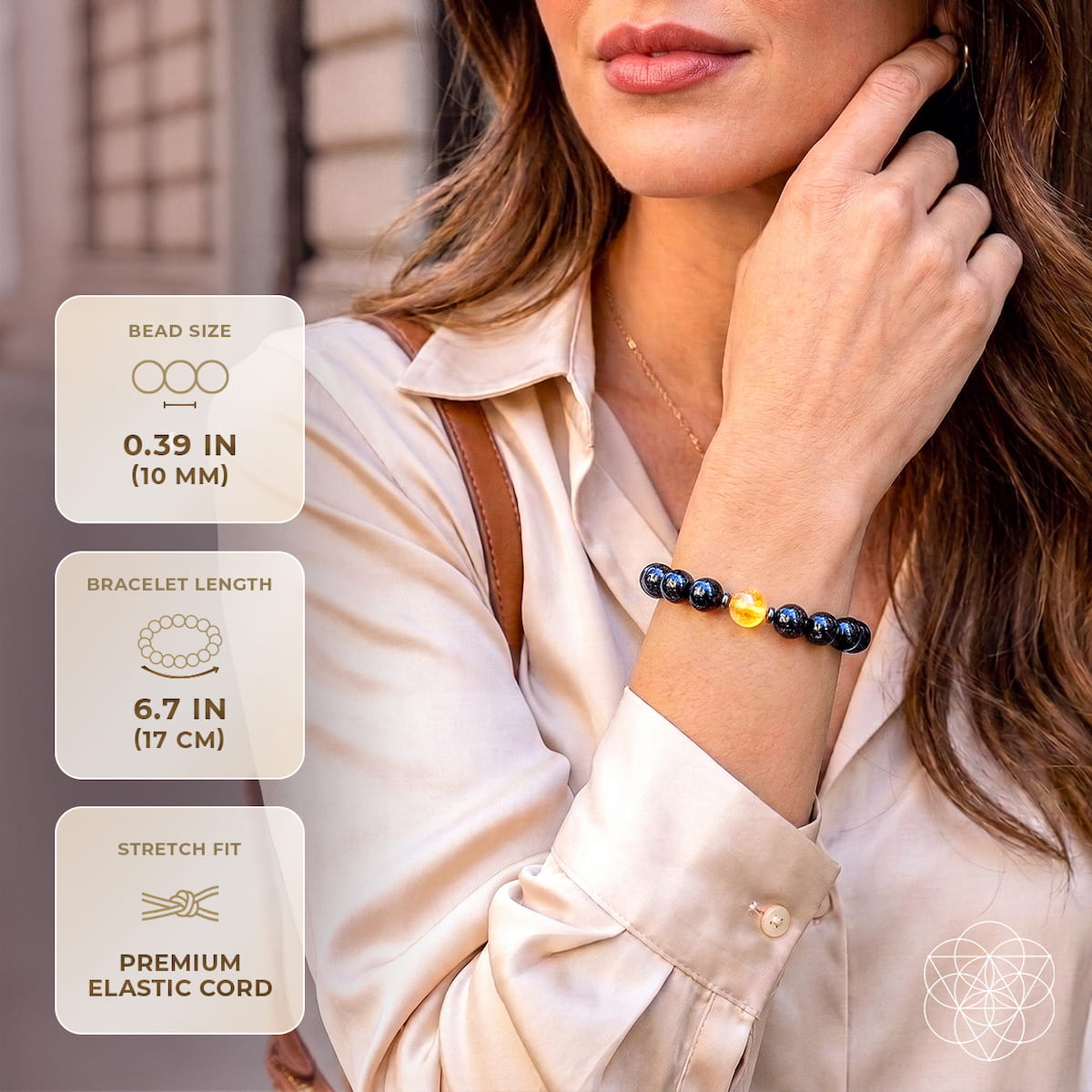 The Arfvedsonite Deep Healing Bracelet by Conscious Items