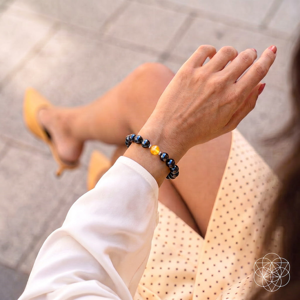 The Arfvedsonite Deep Healing Bracelet by Conscious Items