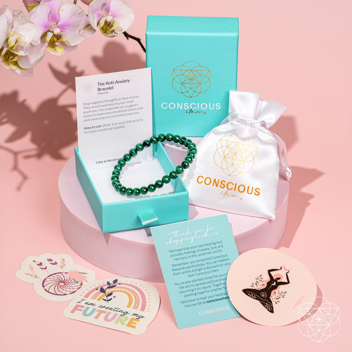 The Anxiety Bracelet | 6mm by Conscious Items