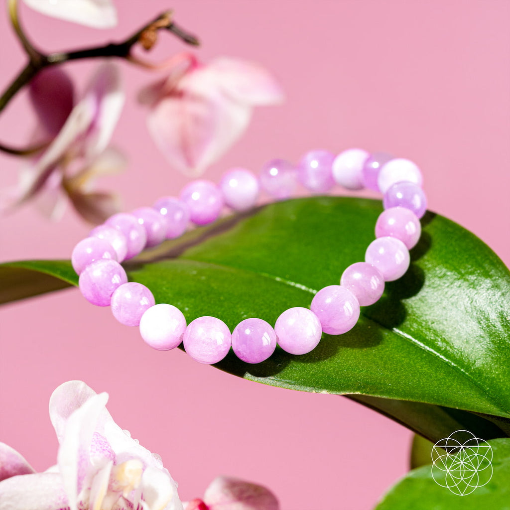 The Heart Reset - Rare Pink Kunzite Bracelet by Conscious Items
