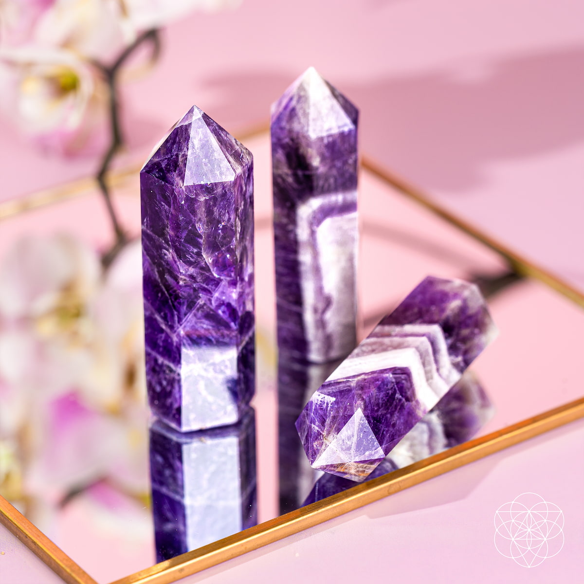 Cycle Breaker - Chevron Amethyst Point of Transformation by Conscious Items
