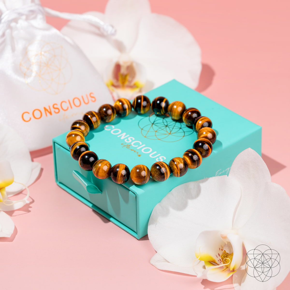 Built to Win – 7A Grade Tiger’s Eye Bracelet by Conscious Items
